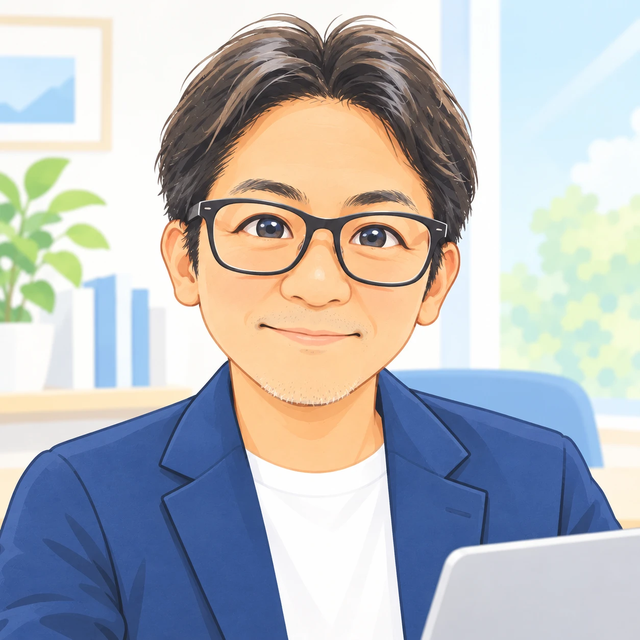 フルタ コイチの似顔絵